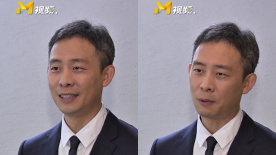 恋人的自拍照
